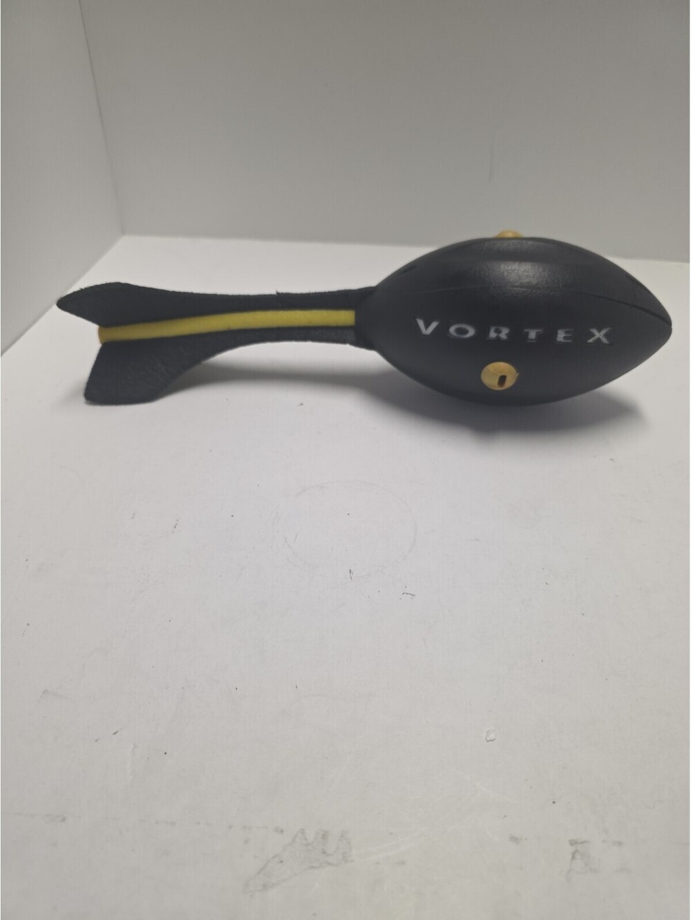 Vintage Retro Vortex Aero Howler Football Whistle Yellow & Black